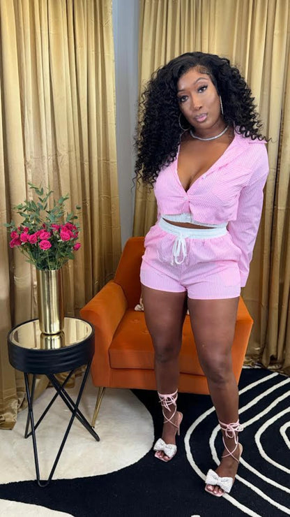 Bossy In Stripes Set