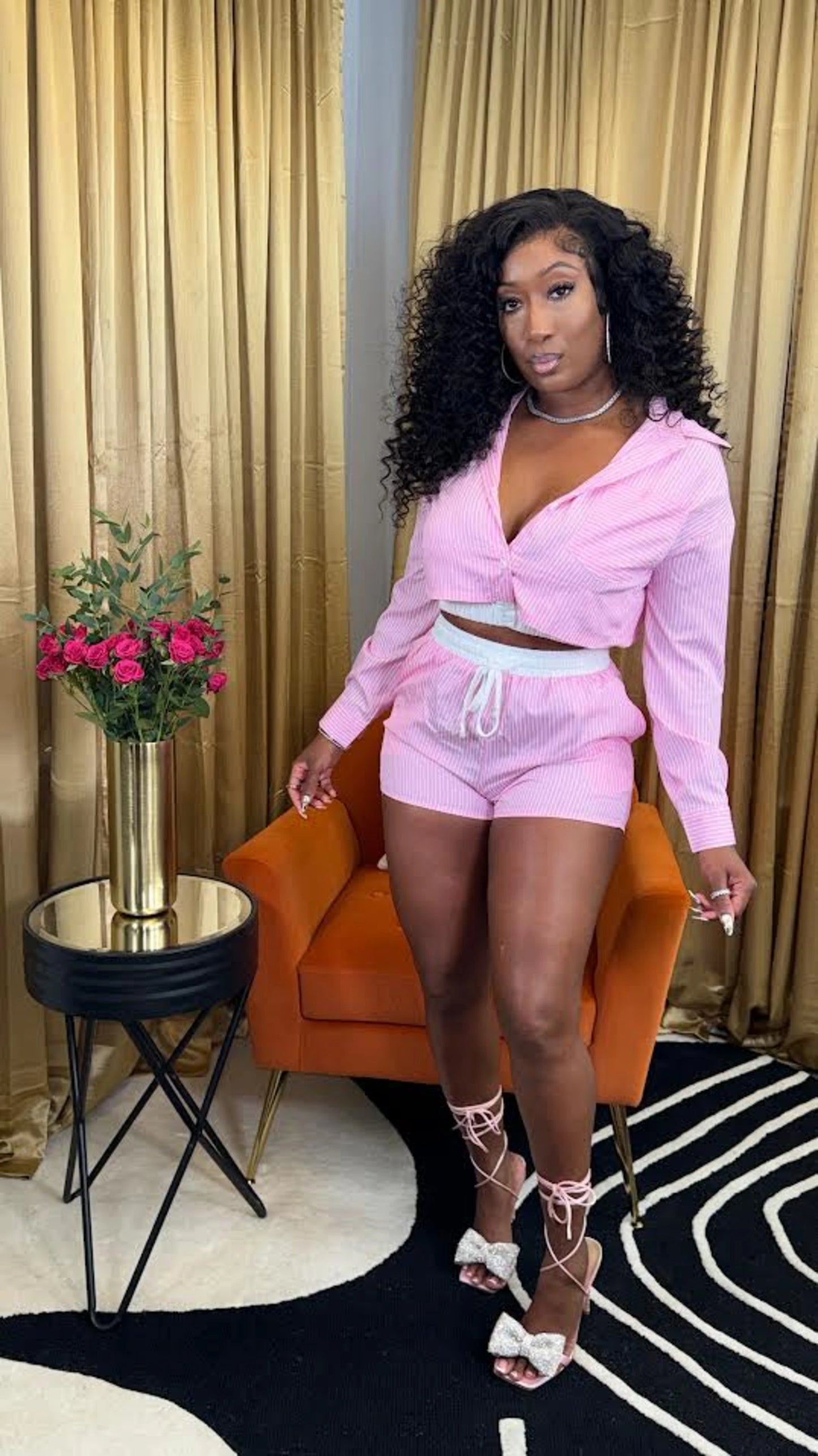 Bossy In Stripes Set