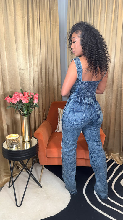 Denim Desire Jumpsuit