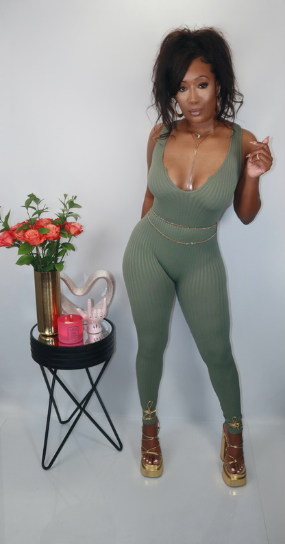 Kay Ribbed Jumpsuit  image 0
