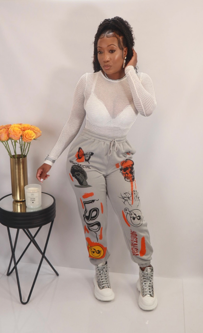 VV Graphic Jogger image 1